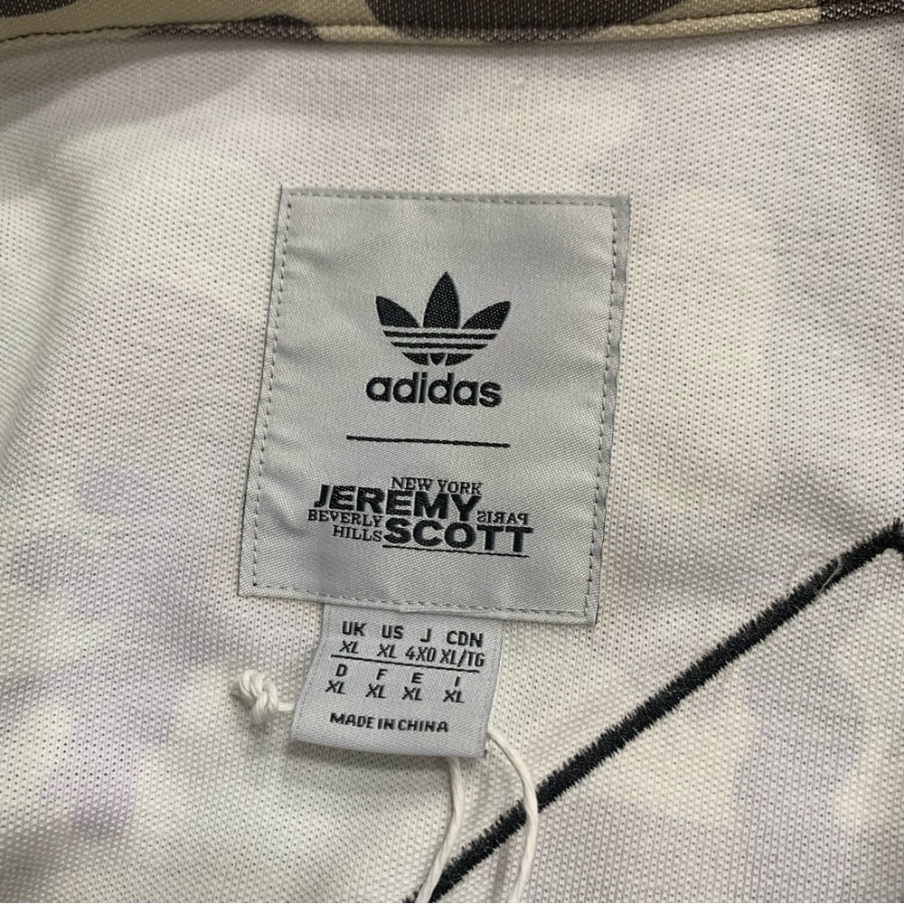 adidas originals x JEREMY SCOTT Camouflage Sports Jacket Multi-Color Extra Large - Picture 5 of 14